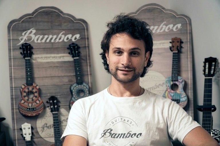 Entrepreneur Federico Veleno says it's cheaper to import ukuleles from China than to make them in Argentina, but that creates other financial problems