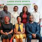 Moyo Ogunseinde with other members of the Lagos Gymnastics board