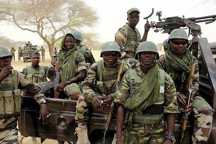 Nigerian soldiers