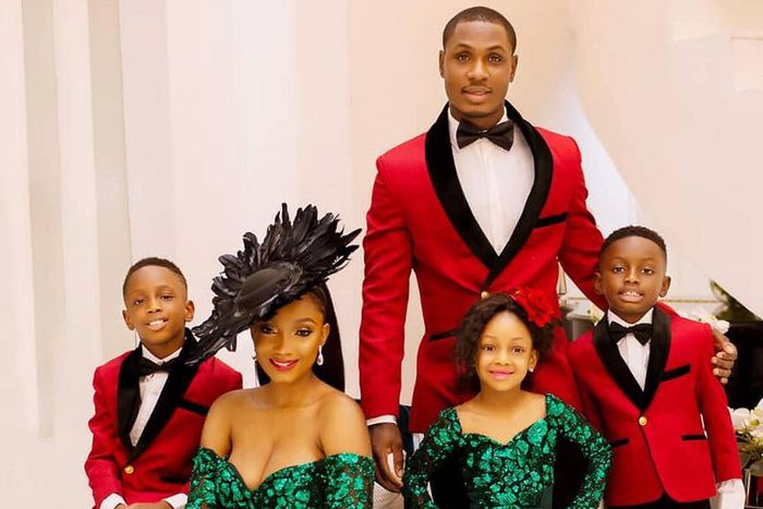 Odion Ighalo showed off his beautiful family [Instagram]