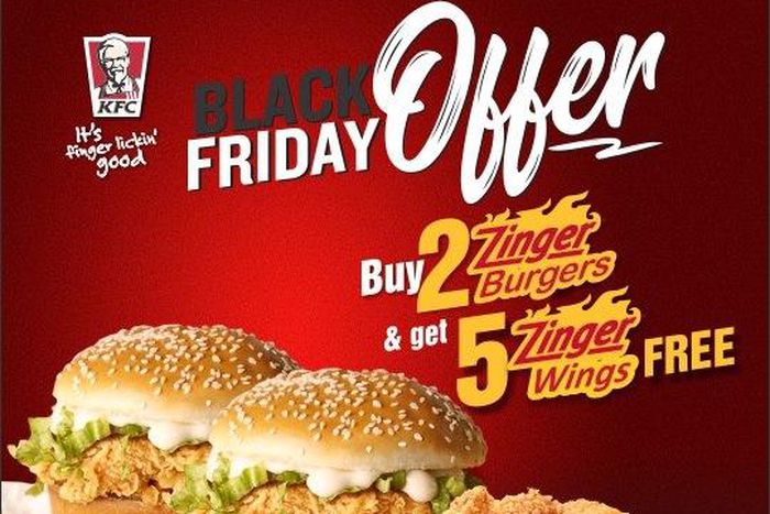 KFC crispy Black Friday