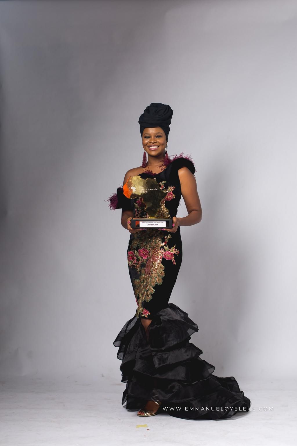 Zainab Balogun Winner of Prize For Acting