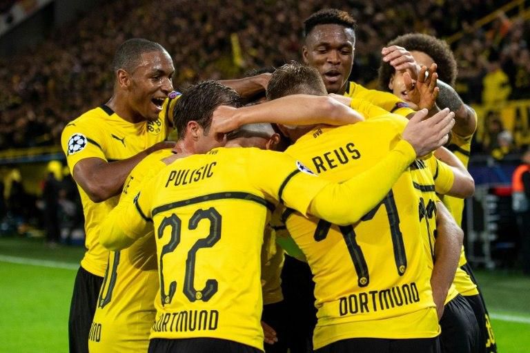 Atletico were on the wrong end of a four-goal thrashing by Borussia Dortmund