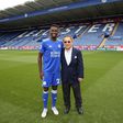 Vichai Srivaddhanaprabha and Wilfred Ndidi