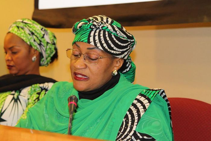 Minister of Women Affairs and Social Development, Senator Aisha Alhassan