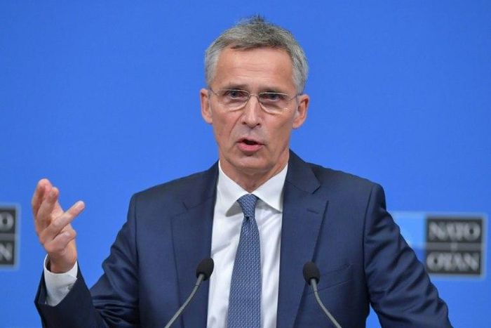 NATO is not looking for a new arms race or a new Cold War, said the alliance's secretary general, Jens Stoltenberg