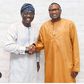 Jide Sanwo-Olu (L) and Femi Otedola (R)