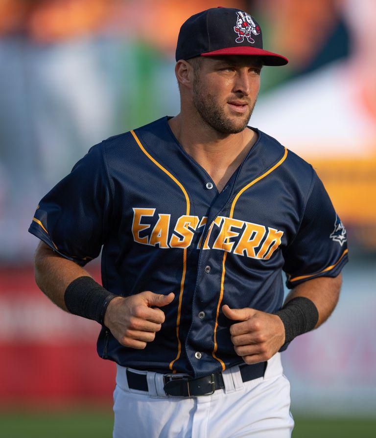 Tebow at a minor league all star event last summer.