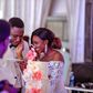 Jessa and Eva beaming with joy at their wedding in Abuja; October, 2018.