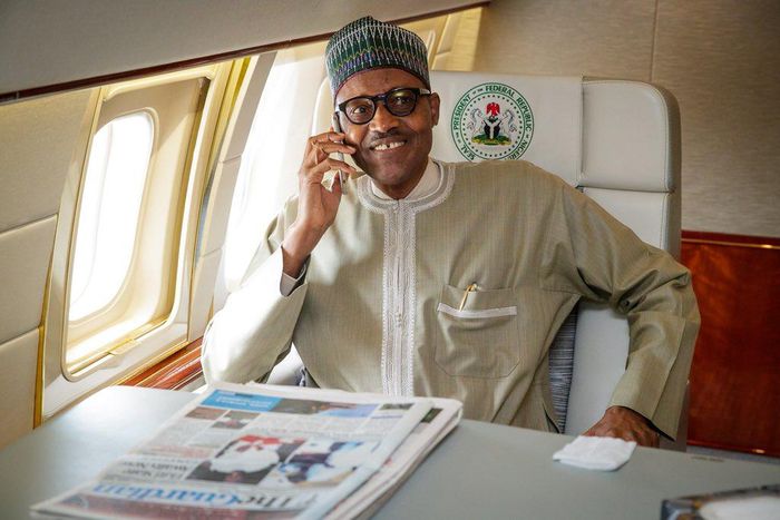 Nigerian president, Muhammadu Buhari
