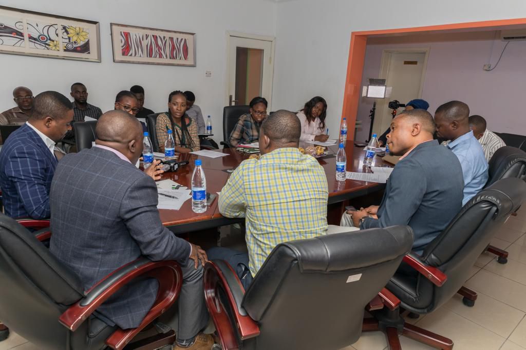 L-r: Vice President, Business Development at JobMinders, Charles Osazuwa, and Co-Founder and CEO, EduFirst.ng, putting ink to paper.
