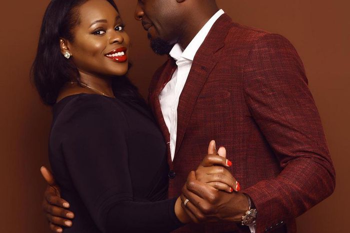 Kenneth Okolie and wife celebrate first wedding anniversary