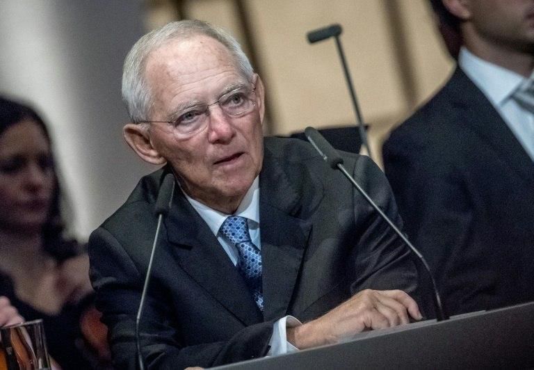 Veteran CDU lawmaker and parliamentary speaker Wolfgang Schaeuble openly says it "won't be the end of the world" if the Social Democrats, whose support is falling away, leave Merkel's coalition