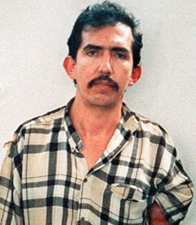 Colombian mass murderer Luis Alfredo Garavito, jailed in 2000 for 835 years for murdering 189 boys