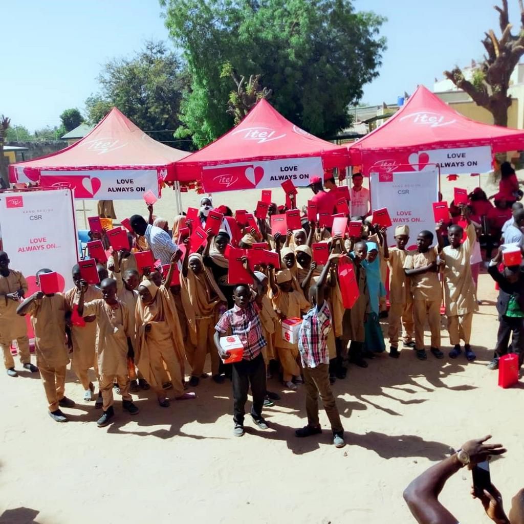 Love Always On: ITEL Mobile adding colours to over 6000 lives in Nigerian communities nationwide.