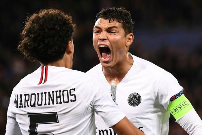 Thiago Silva was robbed during PSG's match against Nantes on Saturday night
