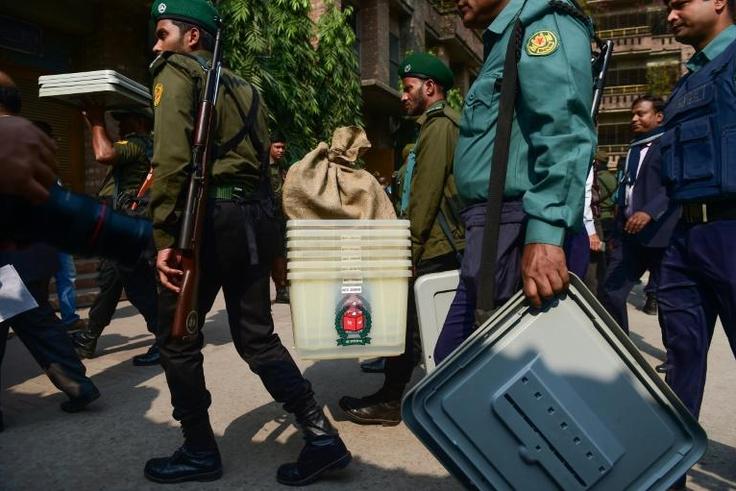 The Bangladesh election campaign was dominated by deadly violence