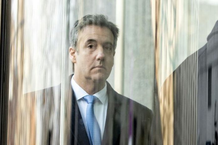 US President Donald Trump’s former attorney Michael Cohen arrives for sentencing