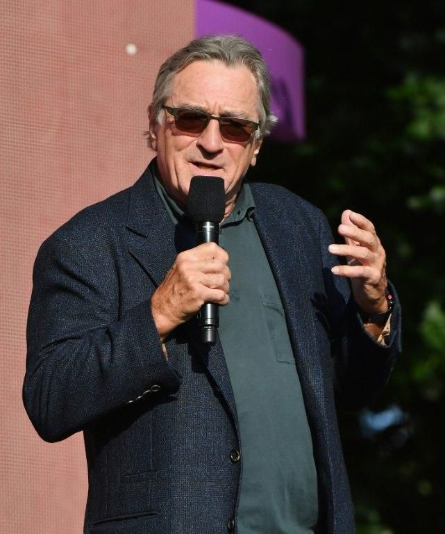 US screen legend Robert De Niro told the Global Citizen festival that voting is "how we hire and we fire our leaders!"