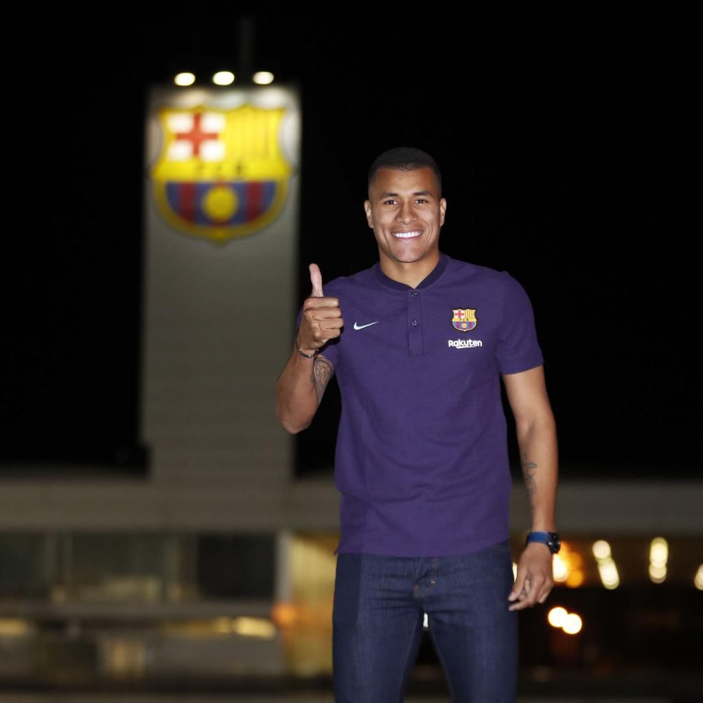 Jeison Murillo is currently on loan from Valencia [Barcelona]