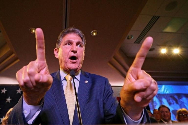 West Virgina Democratic Senator Joe Manchin said the ruling declaring Obamacare unconstitutional was "misguided and inhumane"