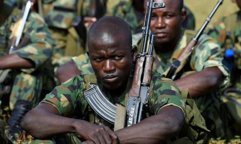 Soldiers are exhausted after nine years of conflict. President Muhammadu Buhari, a former general, promised to end the Boko Haram conflict when he came to power in 2015
