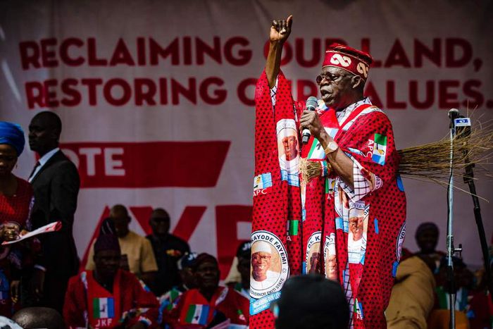 APC national leader, Bola Ahmed Tinubu.