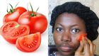 2 ways to lighten the skin naturally with tomatoes  [Wikihow]