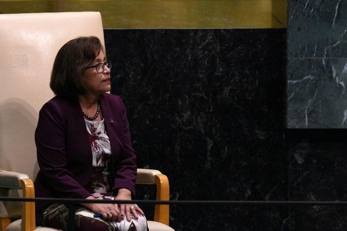 Hilda Heine alleges her opponents tried to oust her from the Marshall Islands presidency because she refused to support a tax haven mooted by China-backed business interests