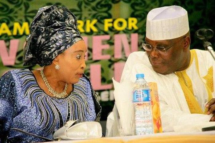 Titi Atiku and ex-Vice President Atiku Abubakar
