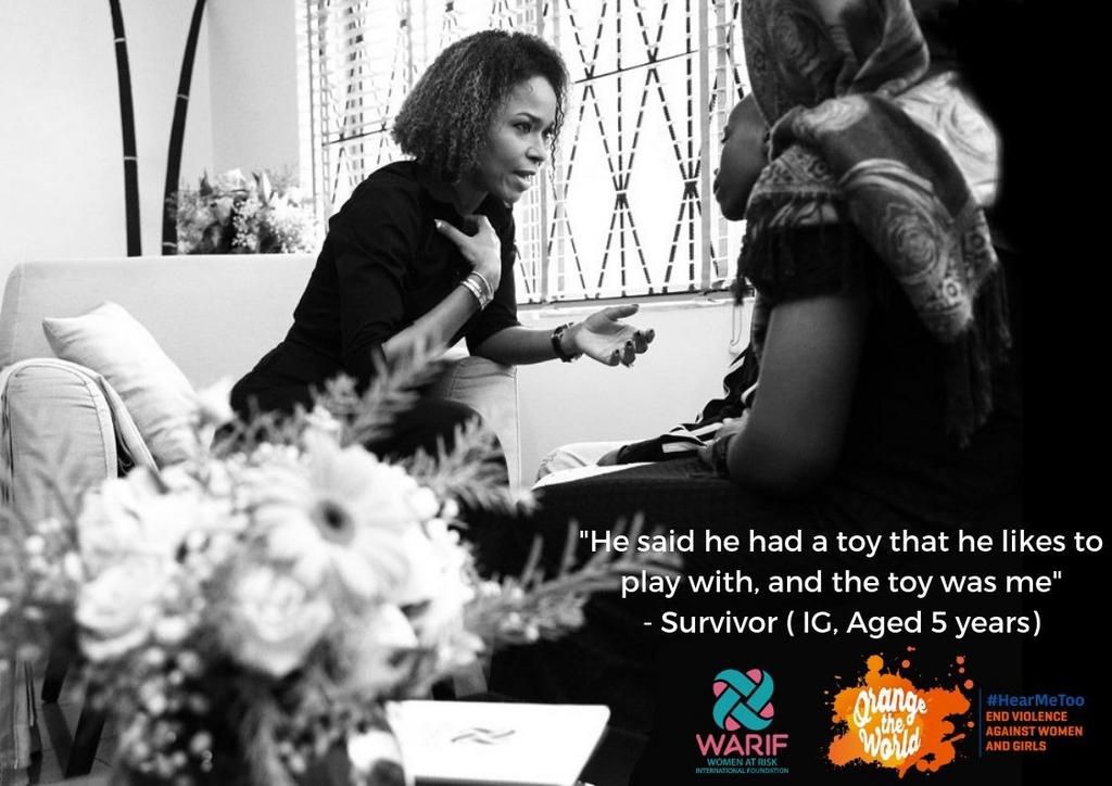 The Voice of one survivor heard is the strength of another; join the Warif 16 days of activism campaign