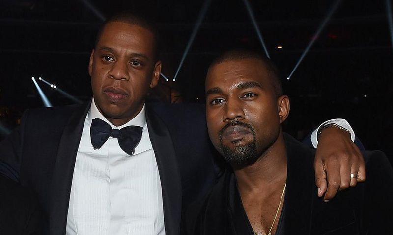 Jay-Z makes a rare Twitter comment to dismiss rumours of disssing Kanye West.