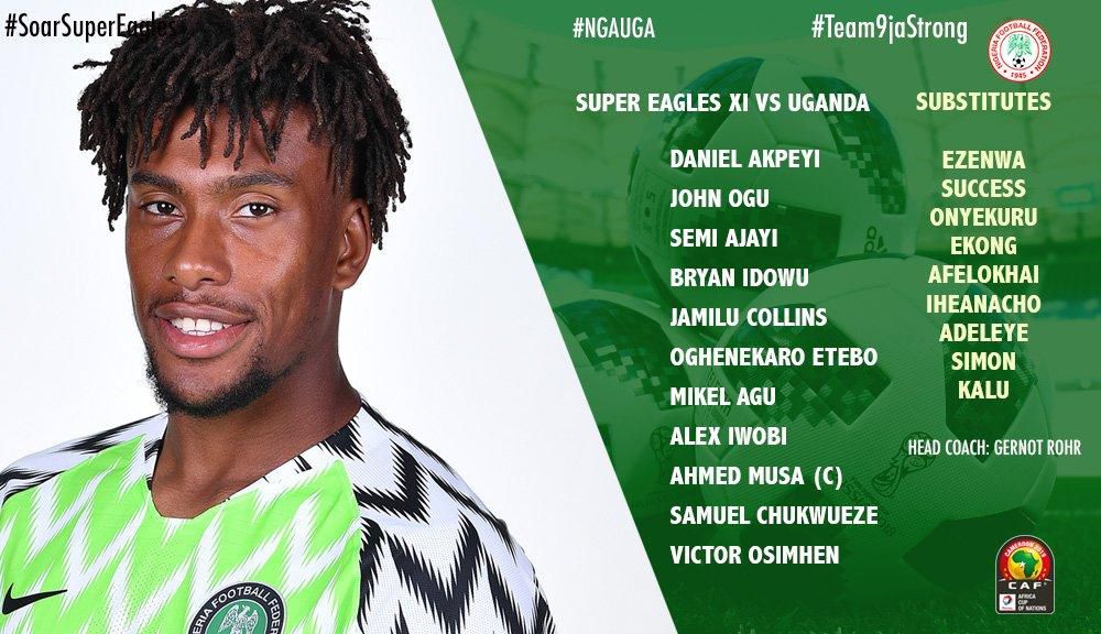 Super Eagles vs Uganda