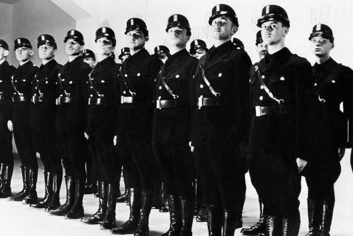 Troops of the Sturmabteilung, the German Nazi party's paramilitary, pictured in the 1930s