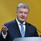 Ukrainian President Petro Poroshenko speaks during a press conference in Kiev on December 16, 2018