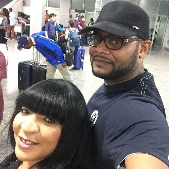 Rita Nzelu with her husband, Simeon Okoro