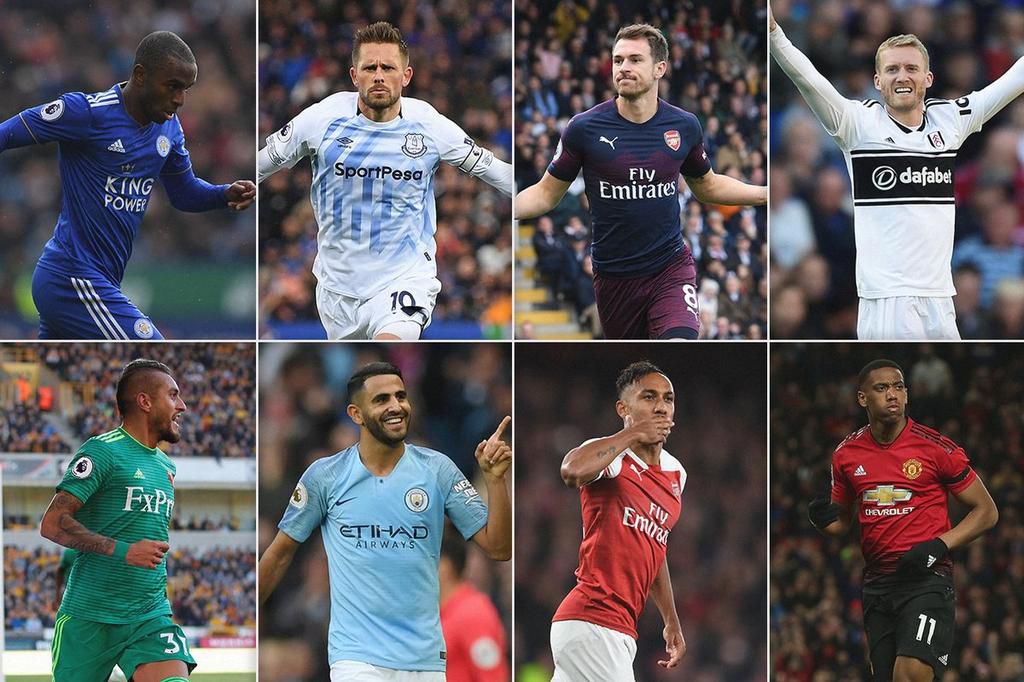 Goal Of the Monthe nominees