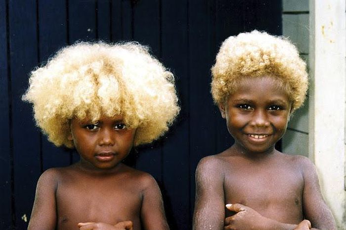 Melanesian people of Solomon Islands