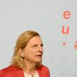 Austria's Foreign Minister Karin Kneissl, pictured August 2018, said that the "awful war in Yemen and the Qatar crisis should lead us to finally act in a united fashion as the European Union towards Saudi Arabia"