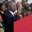 Tanzanian President John Magufuli, seen here at his swearing-in ceremony in November 2015, has cracked down on media critics