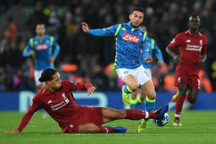 Liverpool defender Virgil van Dijk set his sights on Champions League glory after Tuesday's win over Napoli