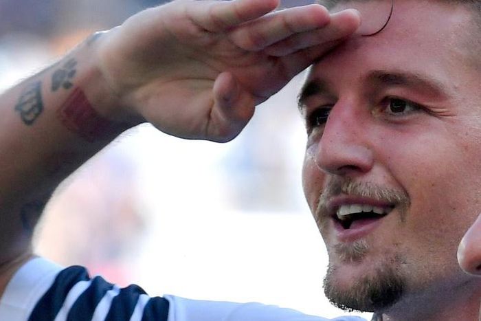 Serbia midfielder Sergej Milinkovic-Savic scores his first league goal in three months as Lazio move up to fourth place in Serie A