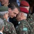 Brazil's President-elect Jair Bolsonaro at a military anniversary ceremony in Rio de Janeiro
