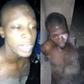 Emeka and Million after the angry mob lynched them