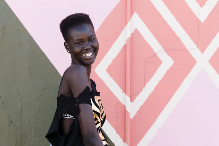 Adut Akech, young supermodel wins Model of the Year award