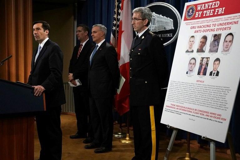 US Justice Department indictments of Russian military intelligence allege cyber attacks on the global chemical weapons watchdog, sports bodies and US nuclear energy company Westinghouse