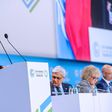 President Muhammadu Buhari speaking at the Official Opening ceremony of the Climate Change COP24 and Leader's Summit in Katowice, Poland