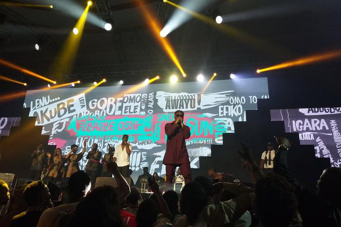 Olamide on stage at OLIC 5 [Pulse]