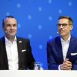 Manfred Weber (left) and Alexander Stubb are both vying to be president of the European People's Party