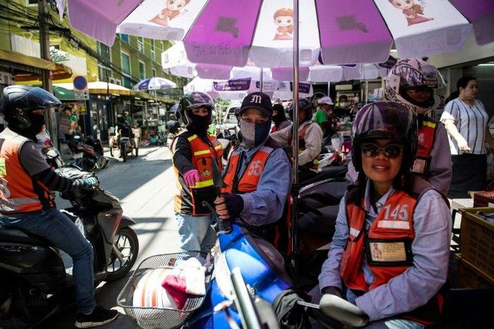 Decent wages and a sense of autonomy are attracting more and more women to work as a motortaxi drivers